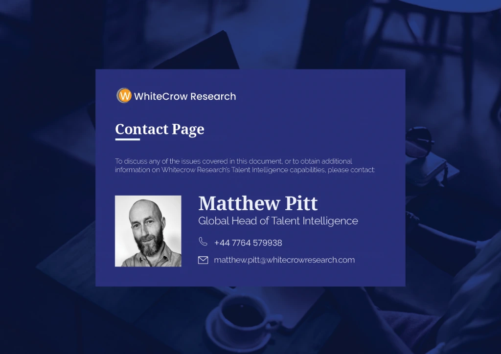 Matthew Pitt - Global Head of Talent Intelligence
